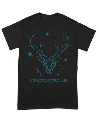 Harry Potter Expecto Patronum T-shirt - Black