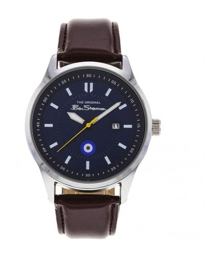 Ben Sherman Fashion Analogue Quartz Watch - Bs084ubr - Blue