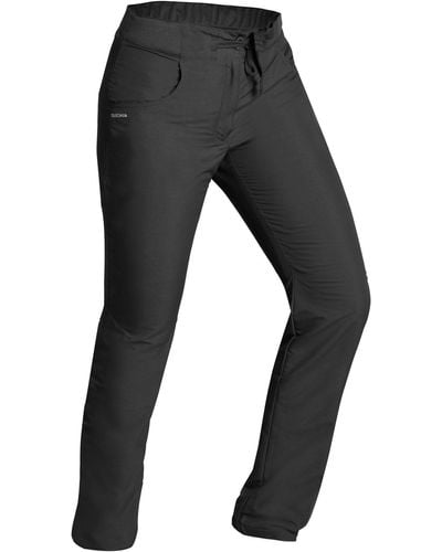 QUECHUA by Decathlon Regular Fit Women Black Trousers - Buy QUECHUA by  Decathlon Regular Fit Women Black Trousers Online at Best Prices in India |  Flipkart.com