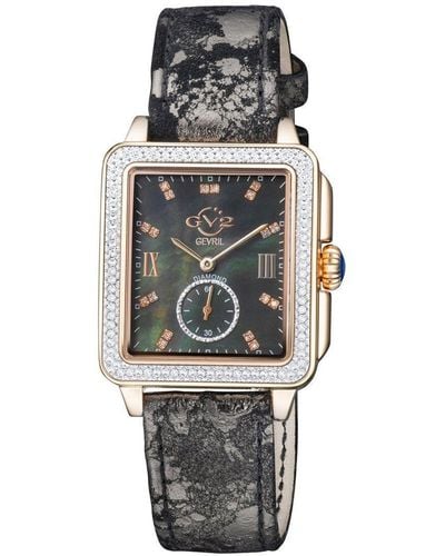 Gv2 Bari Diamond 9250 Swiss Quartz Watch - White