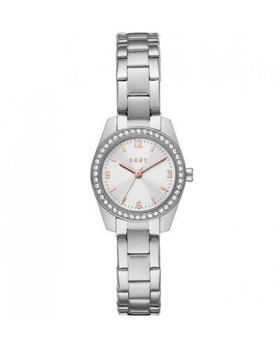 DKNY Nolita Stainless Steel Fashion Analogue Quartz Watch - Ny2920 - White