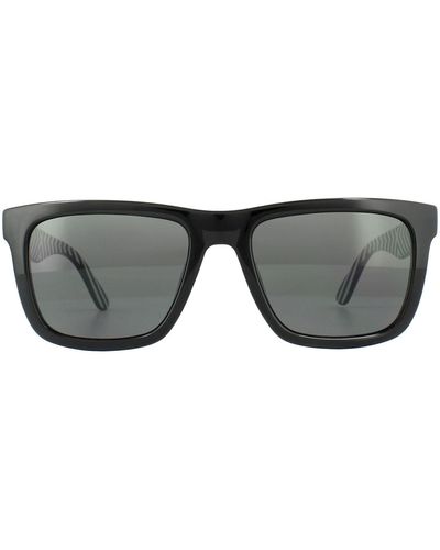 Lacoste Rectangle Black Grey Sunglasses