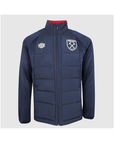 Umbro West Ham Thermal Jacket - Blue