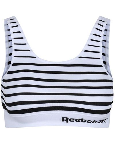 Reebok Kira Seamless Crop Top - Blue