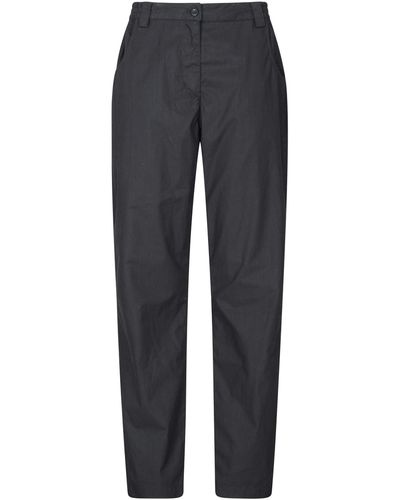 Mountain Warehouse Quest Trousers Extra Short Lightweight Trousers - Blue