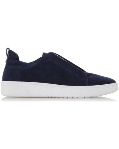 Dune 'ellin' Leather Trainers - Blue