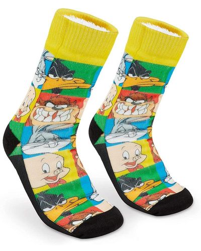 Looney Tunes Fluffy Socks - Multicolour