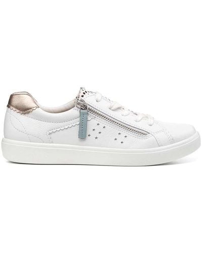 Hotter Extra Wide 'stellar' Deck Shoes - White