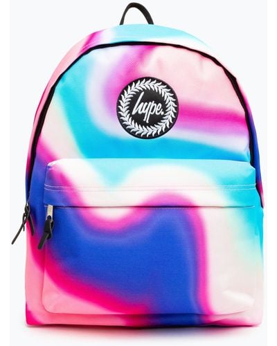 Hype Rainbow Wave Backpack - Red