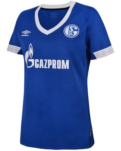 Umbro Fc Schalke 04 Home Short Sleeve Jersey - Blue