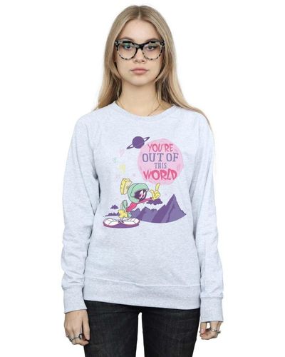 Looney Tunes You ́re Out Of This World Sweatshirt - White
