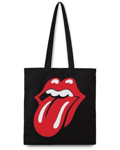 Rocksax The Rolling Stones Tote Bag - Classic Tongue - Red
