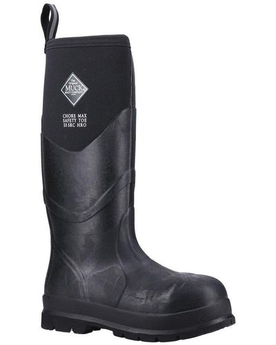 Muck Boot 'chore Max S5' Safety Wellingtons - Black