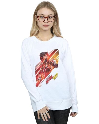 Marvel Ant-man And The Wasp Poster Sweatshirt - White