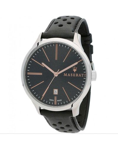 Maserati Attrazione Stainless Steel Sports Analogue Quartz Watch - R8851126003 - Black