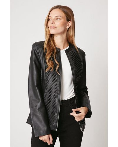 Wallis leather store jacket sale