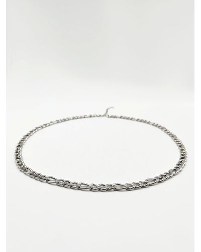 SVNX Silver Chain Necklace - Natural