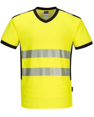 Portwest Pw3 High-vis T-shirt - Yellow