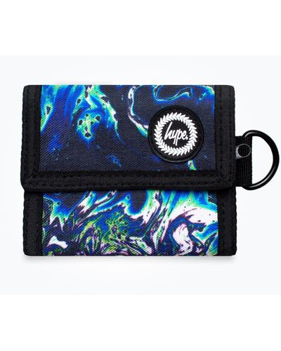 Hype Out Of Space Marble Wallet - Blue