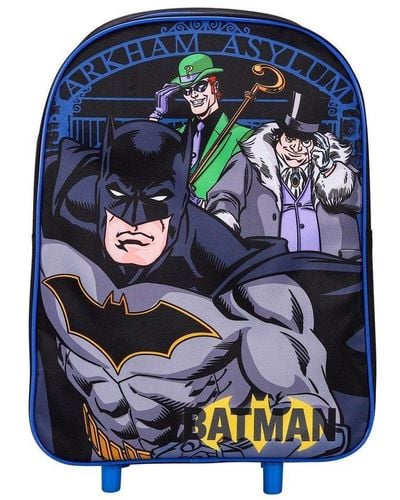 Batman Character Suitcase - Blue
