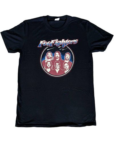 Foo Fighters Back Print T-shirt - Black