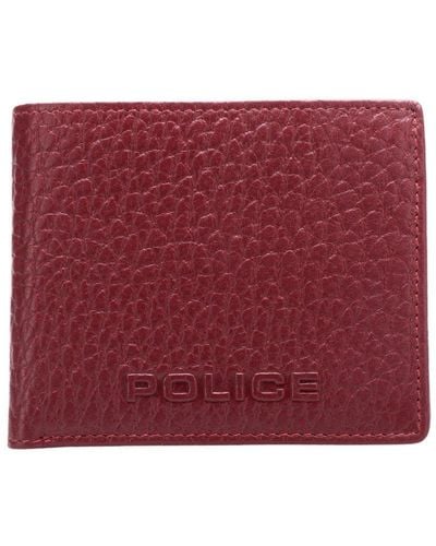 Police Gift Boxed Textured Leather Wallet