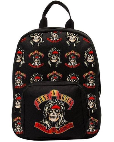 Rocksax Guns N' Roses Mini Backpack - Appetite - Black