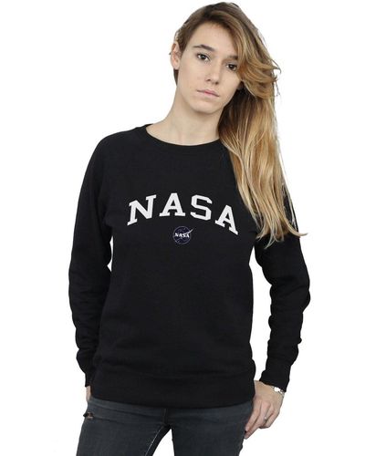 NASA Collegiate Logo Sweatshirt - Black