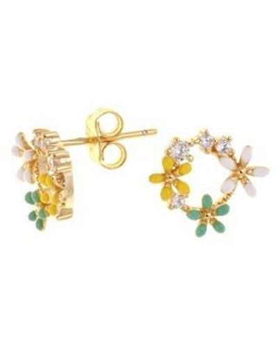 Arte Nova Jewellery Earrings Nico - Metallic