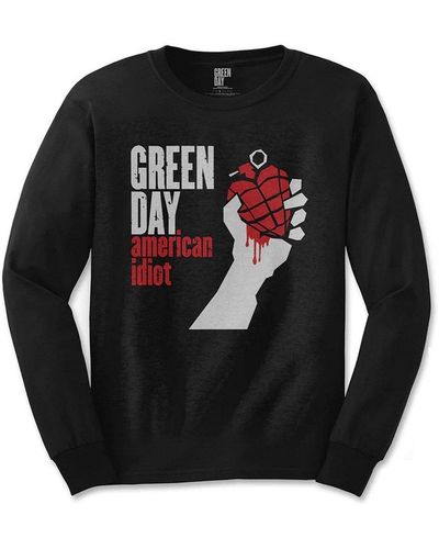 green day American Idiot Sweatshirt - Black