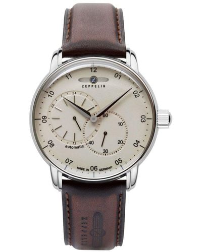 ZEPPELIN New Captain's Line Stainless Steel Classic Analogue Watch - 8662-5 - Natural