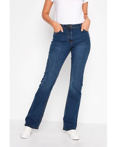 Long Tall Sally Tall Bootcut Jeans - Blue