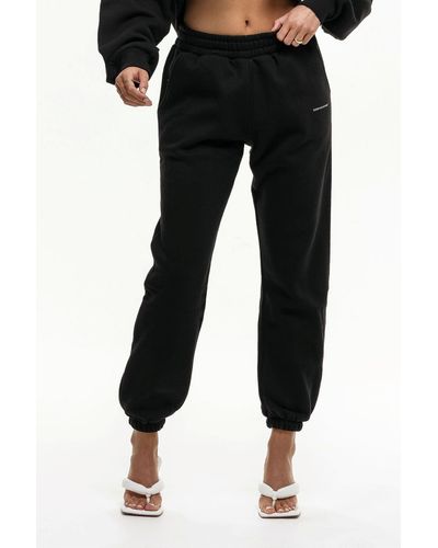Good For Nothing Cotton Blend Cuffed Joggers - Black