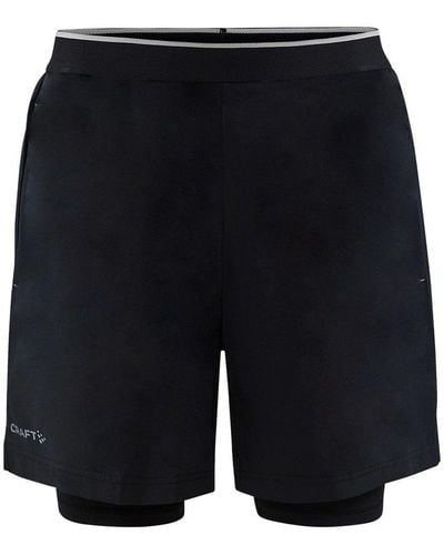 C.r.a.f.t Adv Charge Stretch 2 In 1 Shorts - Blue