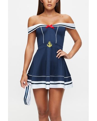 Ann Summers Sexy Sailor Outfit - Blue