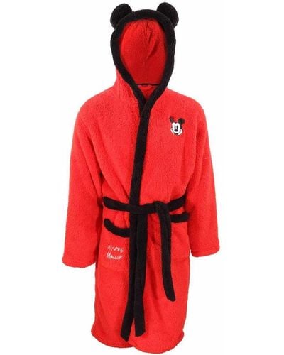 Disney Mickey Mouse Dressing Gown - Red
