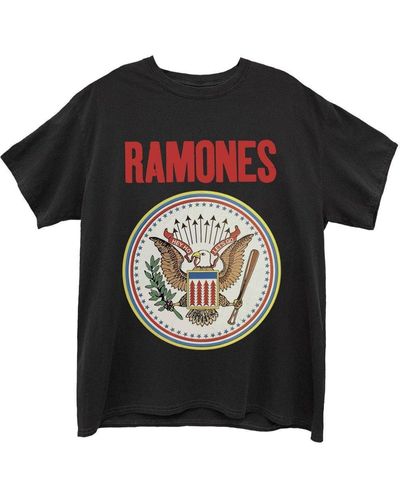 Ramones Seal T-shirt - Black