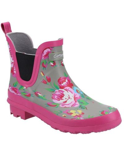 Cotswold 'blakney' Wellington Boots - Pink