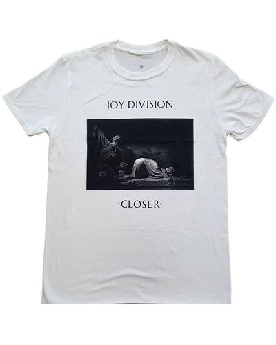 Joy Division Classic Closer T-shirt - White