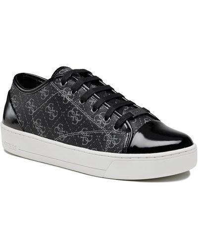 Guess Udine 4g Logo Trainers - Black