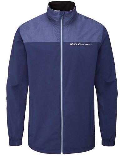 Stuburt Evolution Pct Waterproof Golf Suit - Blue