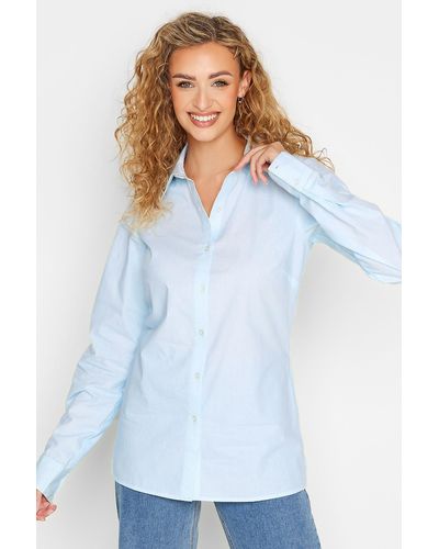 Long Tall Sally Tall Fitted Shirt - White
