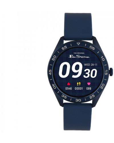 Ben Sherman Multisport Aluminium Digital Quartz Smart Touch Watch - Bs079u - Blue