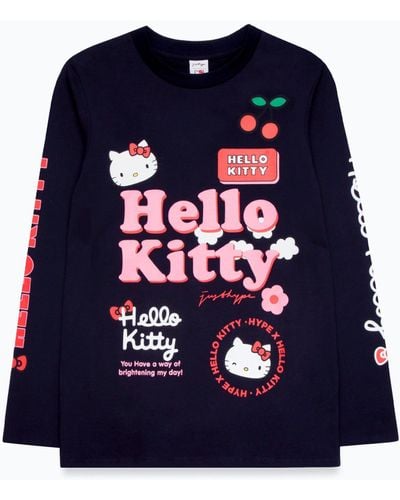 Hype X Hello Kitty Bow T-shirt - Blue