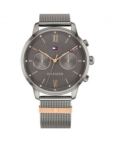 Tommy Hilfiger Blake Plated Stainless Steel Classic Analogue Quartz Watch - 1782304 - Grey