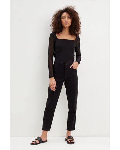 Dorothy Perkins Black Casual Trousers