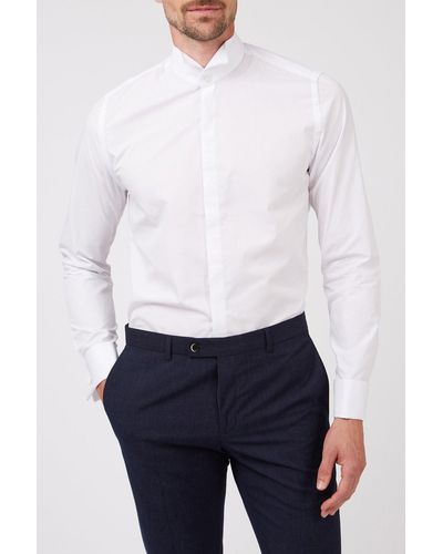 Limehaus Dresswear Poplin Shirt - White