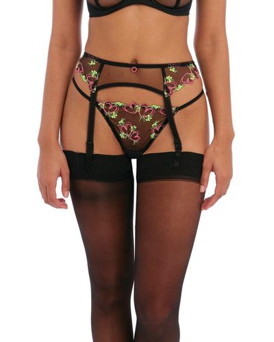 Freya Loveland Suspender - Black