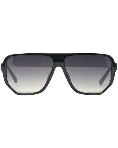 Guess Gu00003 01q Black Sunglasses - Grey