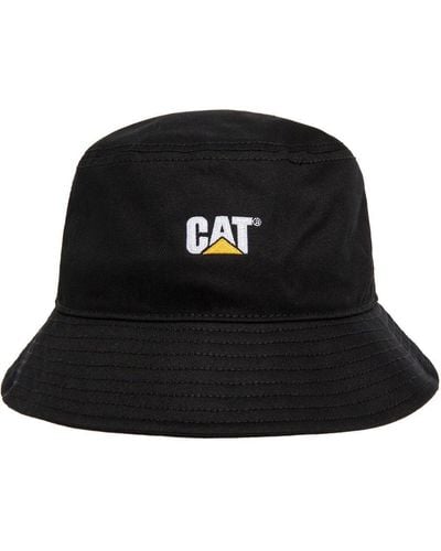 Caterpillar Bucket Hat - Black